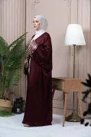 [Khadija] Burgundy