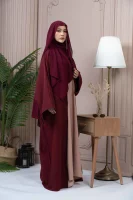 [Zulaikha] Deep Maroon