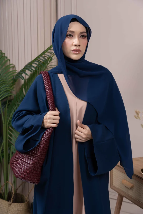 [Zulaikha] Navy Blue
