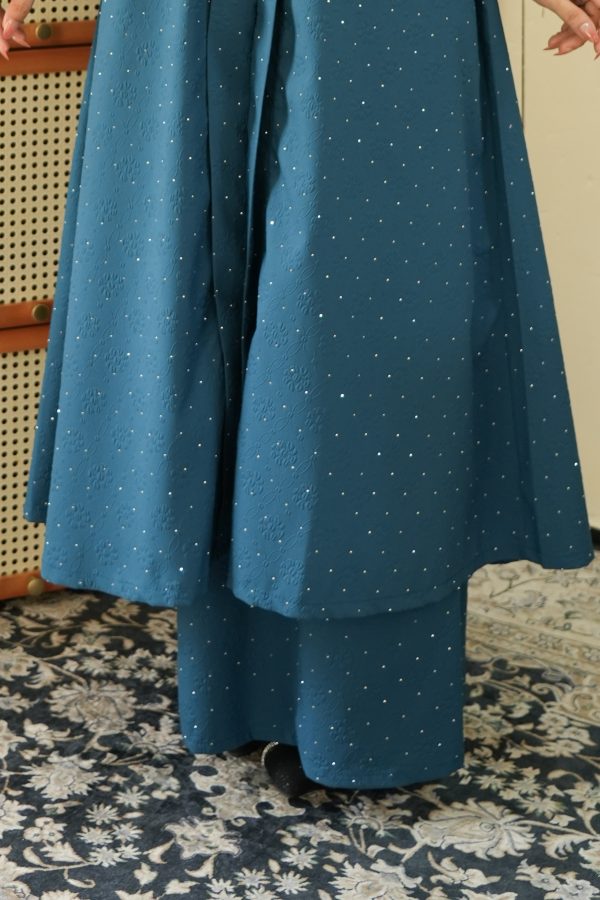ALEEYA TEAL BLUE