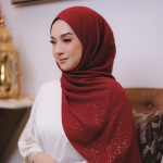 ADARAA GLITTER MAROON